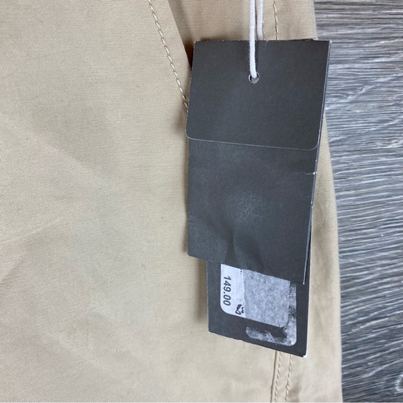 Nordstrom Signature Beige Patch Pocket Utility Shorts NWT Size 4 - Picture 5 of 7